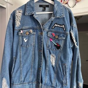 Metallica Jean Jacket w/ Patches